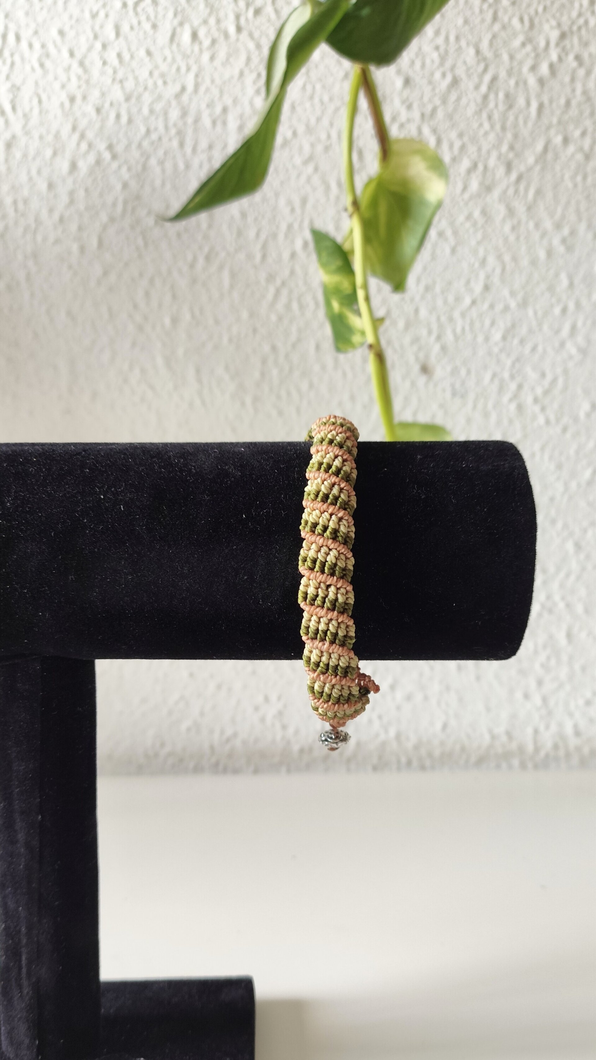 Pulsera tricolor - macramé - 3