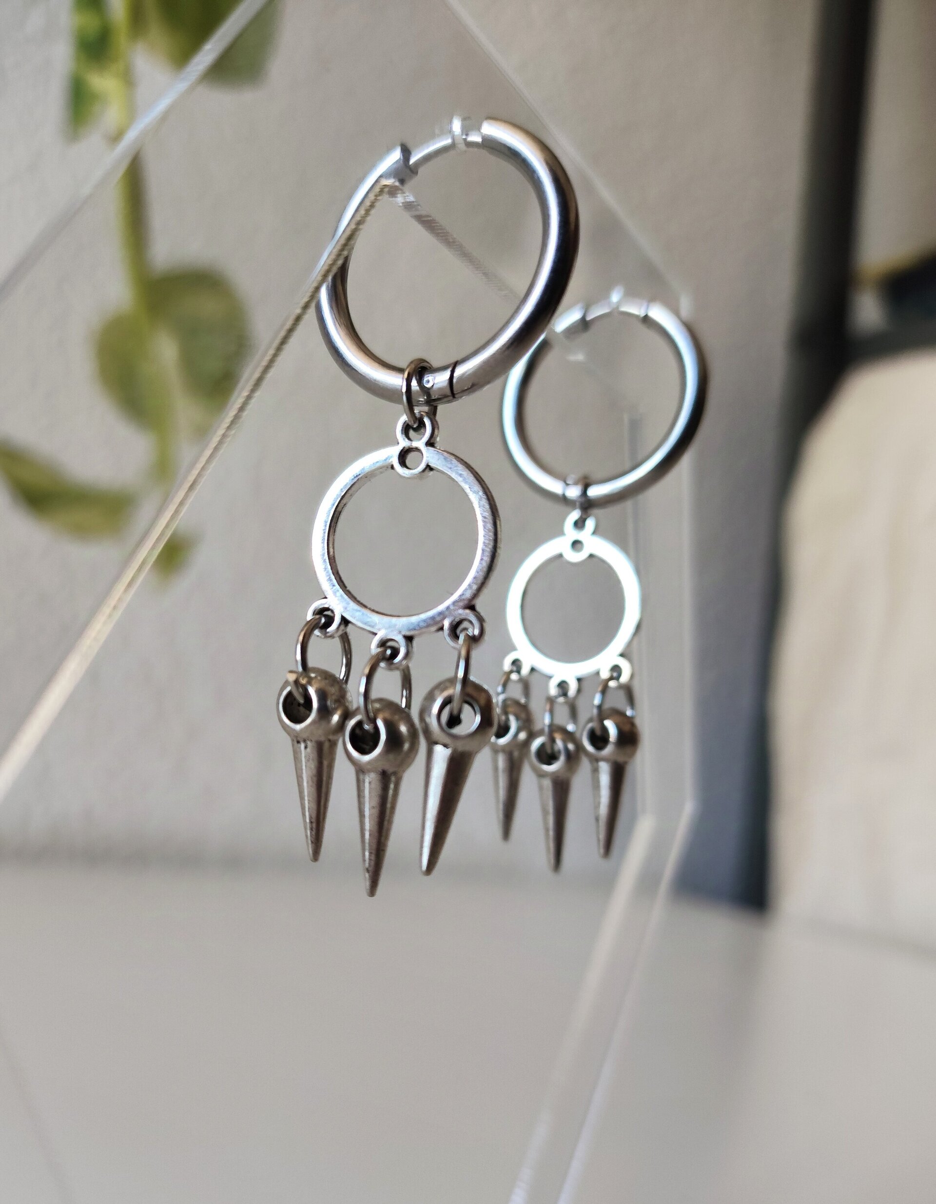 Aros dobles con pinchos - 2