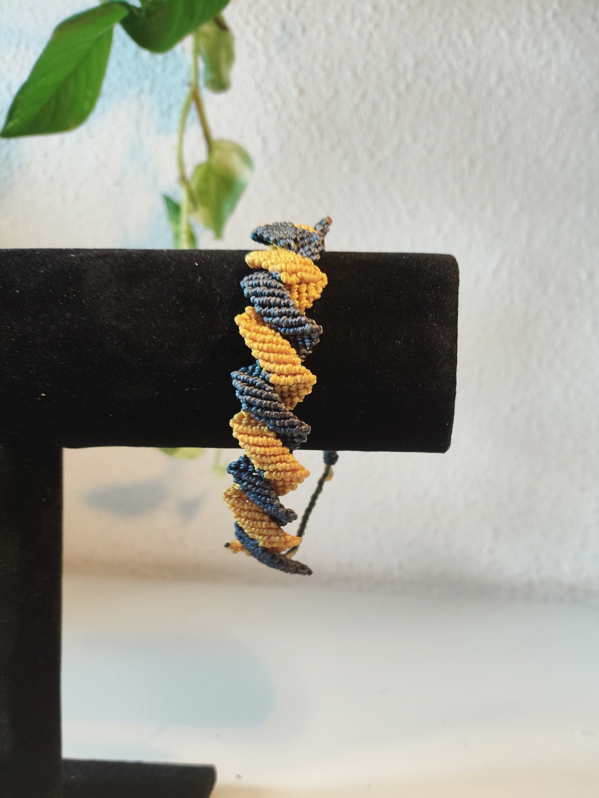 Pulsera zigzag - macramé - 3