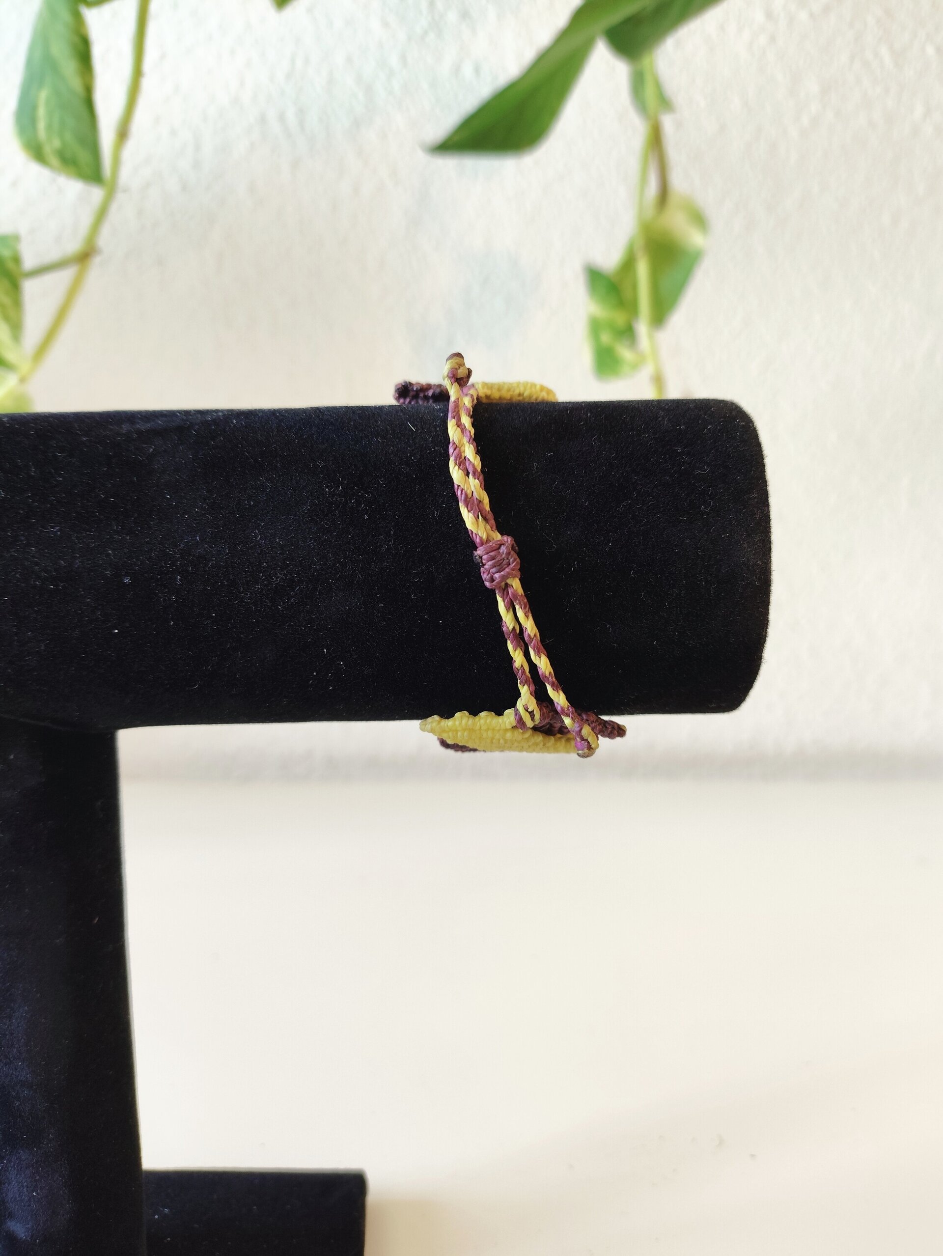 Pulsera zigzag - macramé - 4