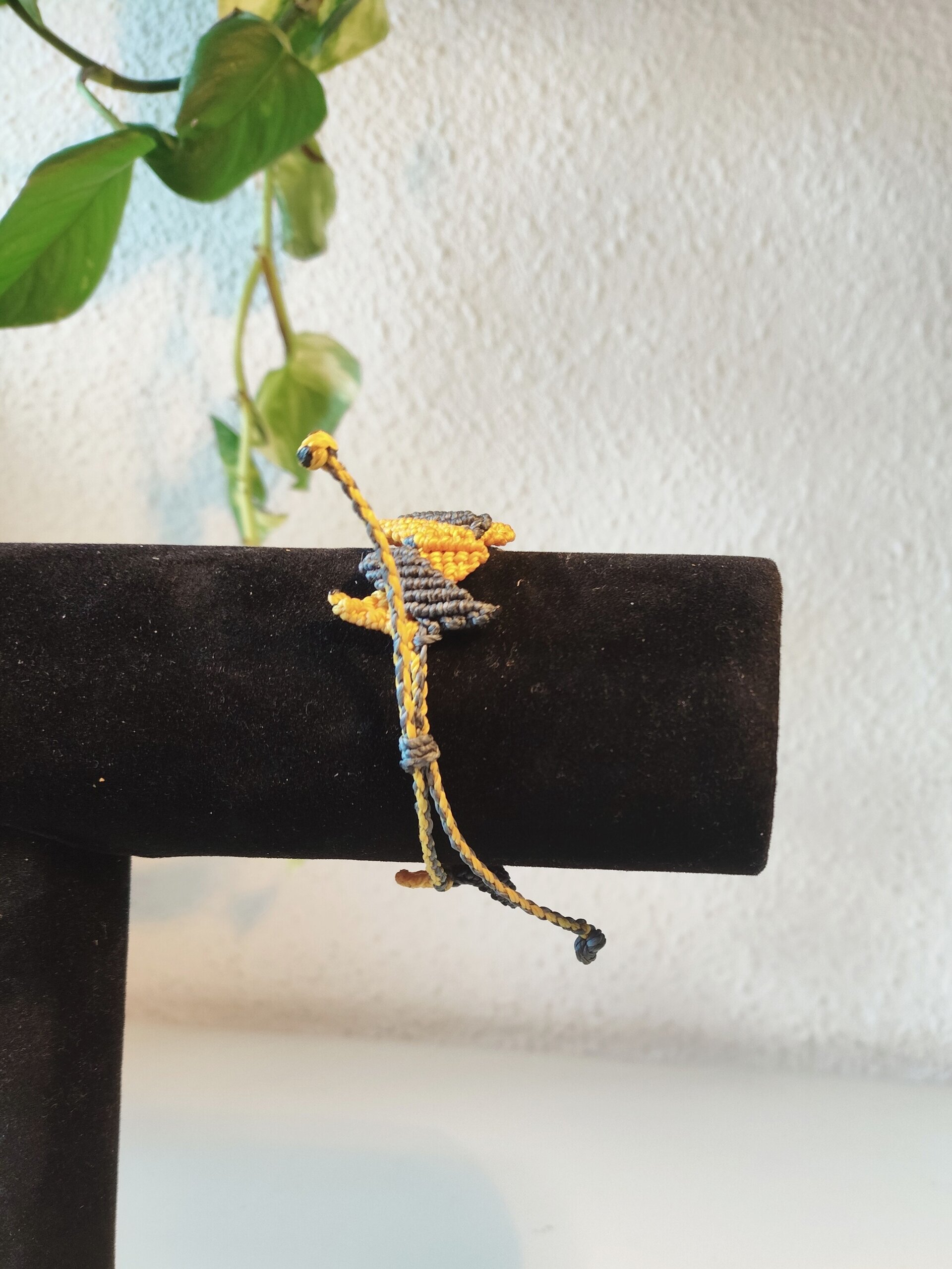 Pulsera zigzag - macramé - 4